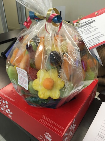 Edible Arrangment Gift for Help with Trial