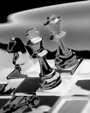 chess pieces in criminal trial