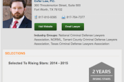 Cody Cofer | Super Lawyer Rising Star 2015